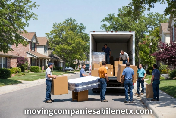 Estate moving company providing family transition and relocation services in Texas.