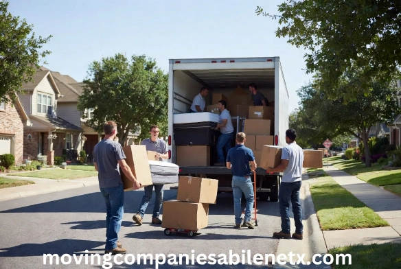 Last-minute professional movers providing same-day moving services in Abilene TX.