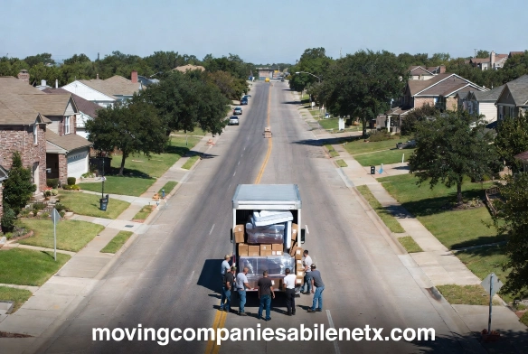 A wide view of Treadaway Boulevard, the main north-south spine roadway passing through South Abilene.