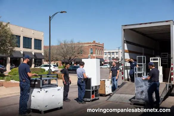 Moving services near Wylie TX 18 miles east via I-20 from Tye